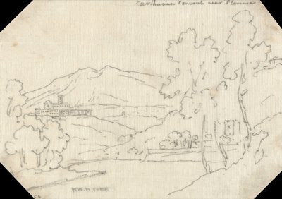 Carthusian Convent near Florence by John Robert Cozens